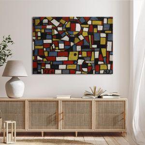 Canvas print Arte constructivo Joaquín Torres-García Framed canvas View 1 2