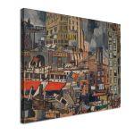 Canvas print Port of New York, Joaquín Torres-García