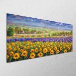 Canvas printTuscany summer, panoramic