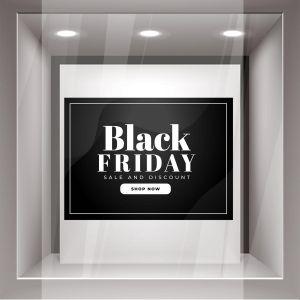 Αυτοκόλλητο Black Friday Banner, art 9