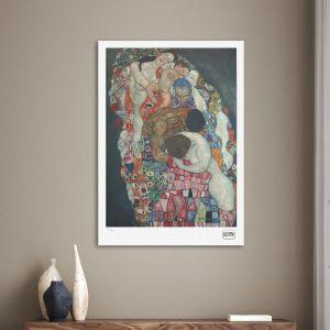 Life (lithograph), Klimt, αφίσα, κάδρο