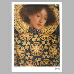 Portrait of Beatrice Portinari (lithograph), Klimt, αφίσα, κάδρο