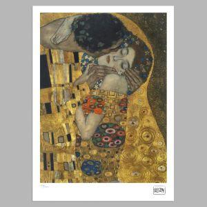 The kiss (lithograph), Klimt, αφίσα, κάδρο 2