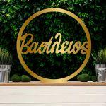 Golden Plexi circle,name