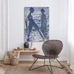 Canvas print Bathers, O. Mueller