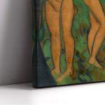 Canvas print Three women, O. Mueller