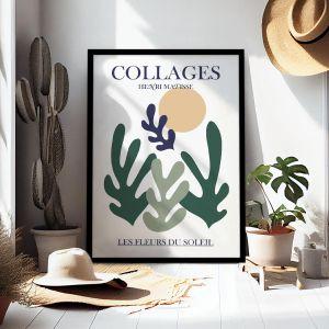 Αφίσα Έκθεσης Matisse, Collages, αφίσα, κάδρο