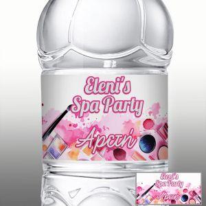 Sticker label Spa Party 2