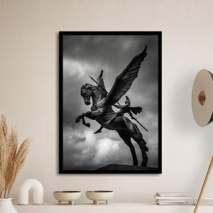 Pegasus and Bellerophon, poster