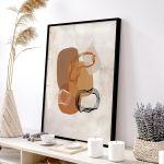 Watercolor Organic plant XII, Poster