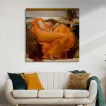 Πίνακας ζωγραφικής Flaming June, Leighton Frederic