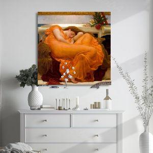 Canvas print Flaming June, Leighton F. 2