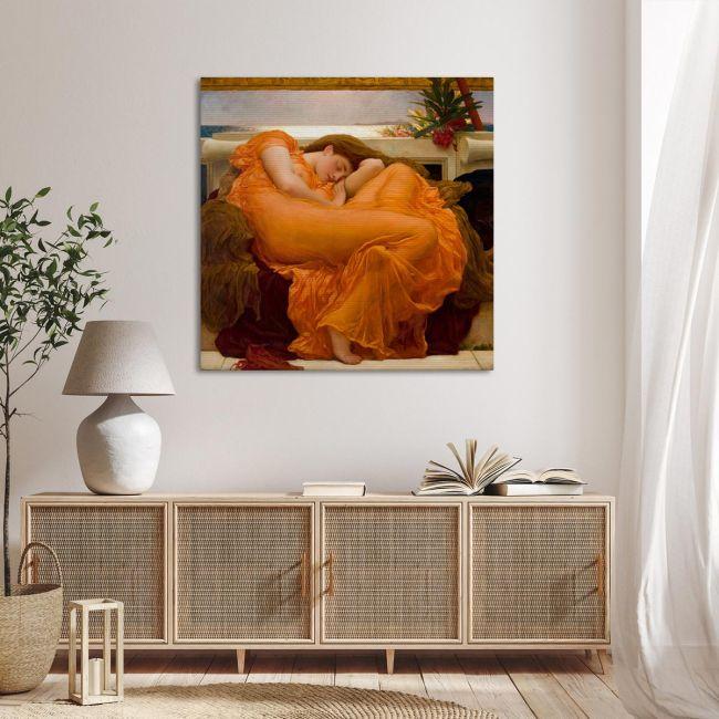 Πίνακας ζωγραφικής Flaming June, Leighton Frederic