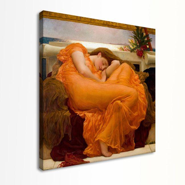 Canvas print Flaming June, Leighton F.