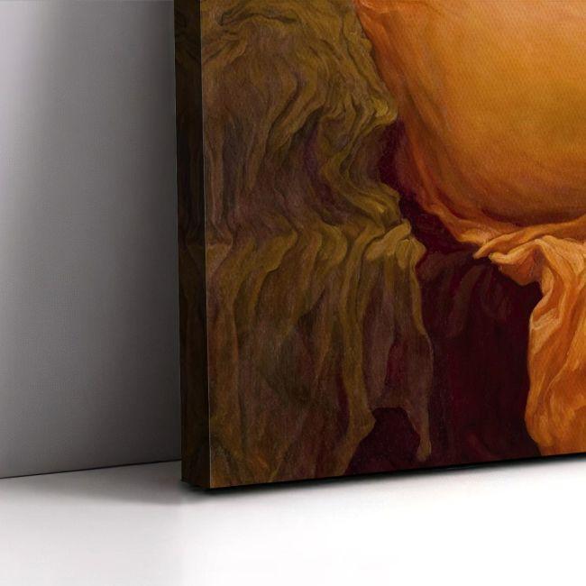 Canvas print Flaming June (detail), Leighton Frederic