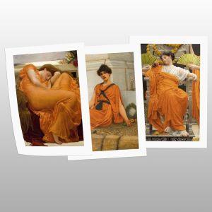 In orange, 3 panels 2