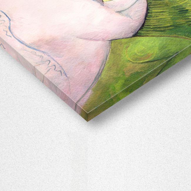 Canvas print The woman in pink, Dufy R.