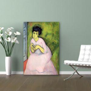 Πίνακας ζωγραφικής The woman in pink, Dufy R.