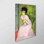 Canvas print The woman in pink, Dufy R.