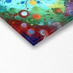 Canvas print Swirl tree, panoramic