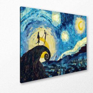 Πίνακας ζωγραφικής Astarry nightmare reart, (original Vincent van Gogh) 2