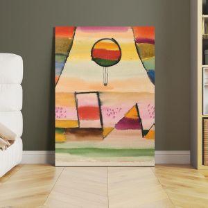 Canvas print Der ballon im fenster, Klee P