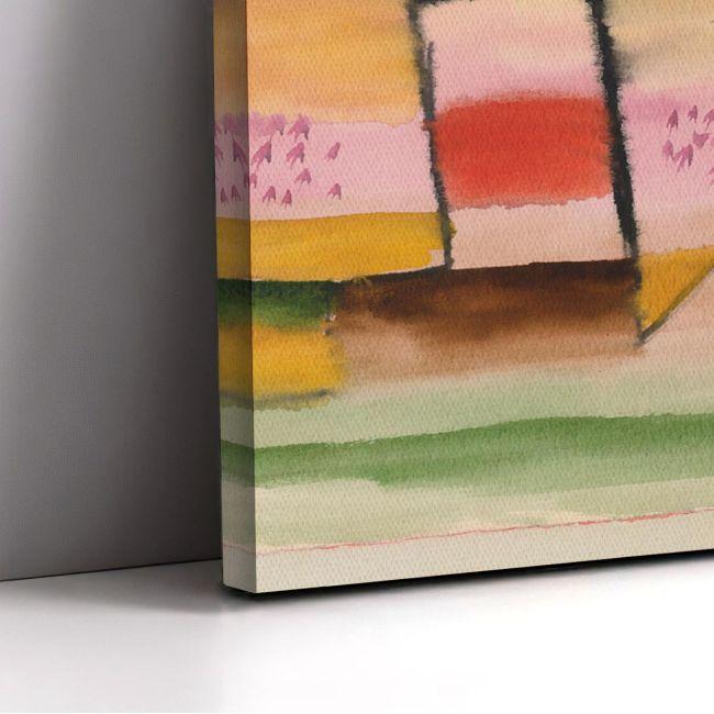 Canvas print Der ballon im fenster, Klee P