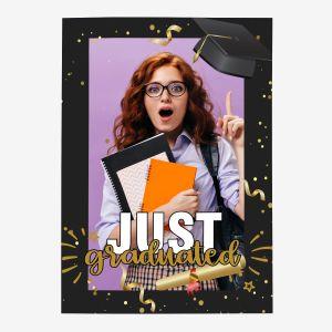 Banner Just Graduated 2