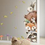 Wall stickers Peekaboo, Bear