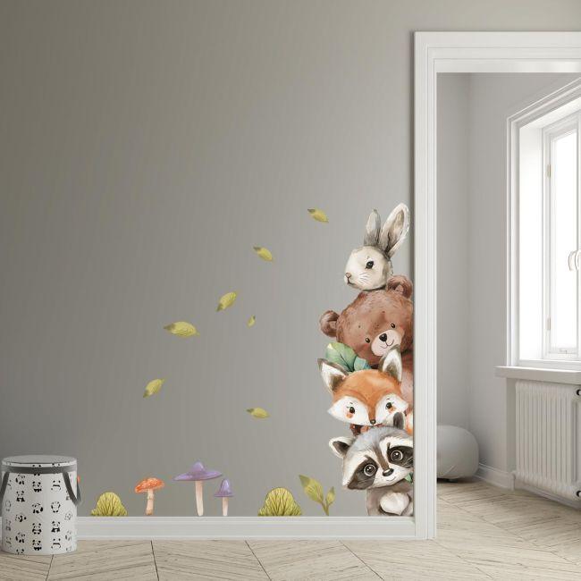 Wall stickers Peekaboo, Bear