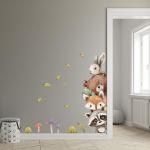 Wall stickers Peekaboo, Bear