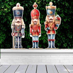 Printed wooden Nutcrackers