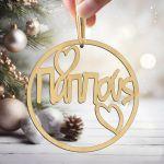 Ξύλινο γούρι παππούς