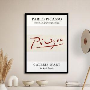 Picasso signature, αφίσα, κάδρο