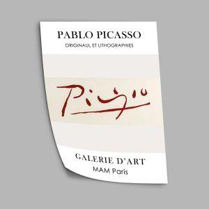 Picasso signature, Poster 2