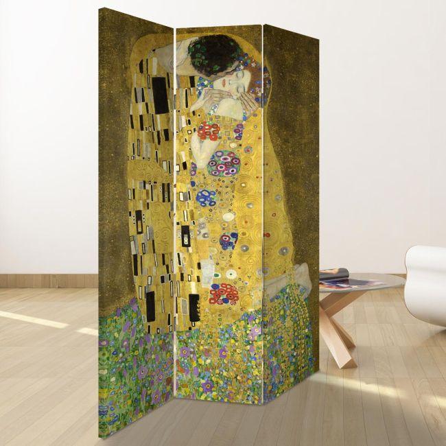 Room divider The kiss, G. Klimt