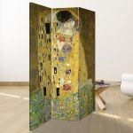 Room divider The kiss, G. Klimt