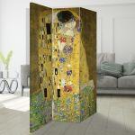 Room divider The kiss, G. Klimt