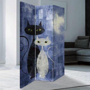 Παραβάν The cats blue