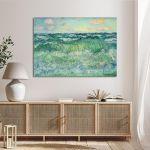 Canvas print Marine Pourville, Monet C.