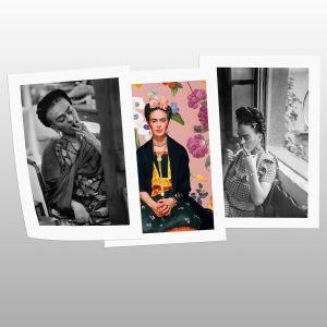 Smoking Frida, 3 panels 2