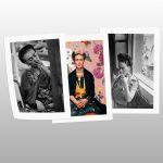 Smoking Frida, 3 panels