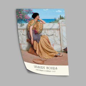 Αφίσα Έκθεσης Leisure hours, Godward J.W. αφίσα, κάδρο 2