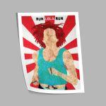 Run Lola run, αφίσα, κάδρο