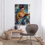 Canvas print A young Frida