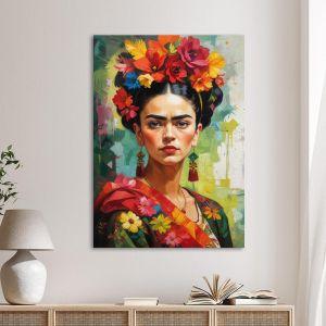 Canvas print An impasto Frida