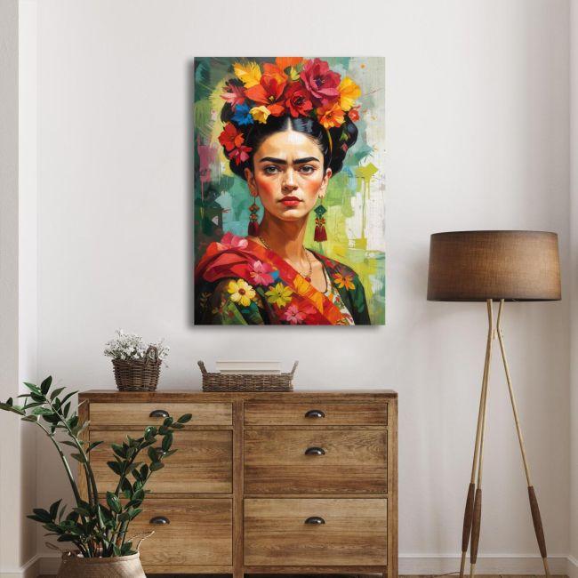 Πίνακας σε καμβά An impasto Frida