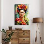 Canvas print An impasto Frida