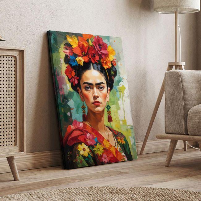 Πίνακας σε καμβά An impasto Frida