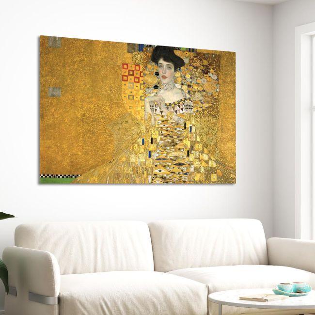 Πίνακας ζωγραφικής σε καμβά Portrait of Adele Bloch-Bauer I, οριζόντιο, Klimt Gustav